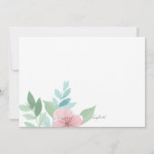 Spring Romance Notecard Notitiekaartje (Achterkant)