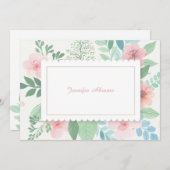 Spring Romance Notecard Notitiekaartje (Voorkant / Achterkant)