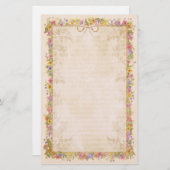 Spring Romance - Peach Briefpapier (Voorkant / Achterkant)