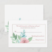 Spring Romance Response Kaarten (Voorkant / Achterkant)