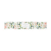 Spring Romance Wedding Bellyband Uitnodigingen Wikkel (Vlak)