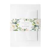 Spring Romance Wedding Bellyband Uitnodigingen Wikkel (Voorkant Voorbeeld)