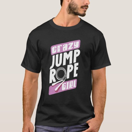 Spring Rope Skipping Rope Jumping Crazy Jump Rope T-shirt (Voorkant)