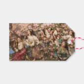 Spring Roundelay (door Edward Atkinson Hornel) Cadeaulabel (Voorkant (Horizontaal))