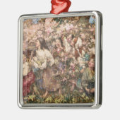 Spring Roundelay (door Edward Atkinson Hornel) Metalen Ornament (Links)