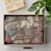 Spring Roundelay (door Edward Atkinson Hornel) Tissuepapier (Geschenk)