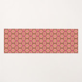 Spring roze Abstract Yogamat (Voorkant (horizontaal))