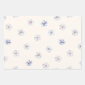 Spring roze en Paarse Floral Inpakpapier Vel (Voorkant 2)