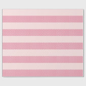 Spring roze patronen cadeaupapier (Vlak)