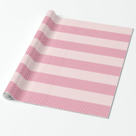 Spring roze patronen cadeaupapier