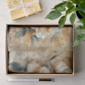 Spring Rozen Briefkaart Decoupage Print Tissuepapier (Geschenk)