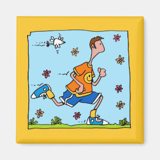 Spring Runner (man) Magneet