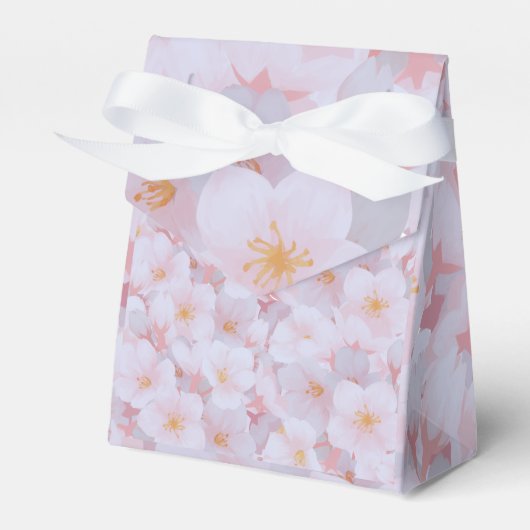 Spring Sakura Cherry Blossom Wrapping Paper Bedankdoosjes (Voorkant Zijde)