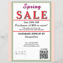 Spring Sale Blush Pink Sage Green BACKSIDE Heart