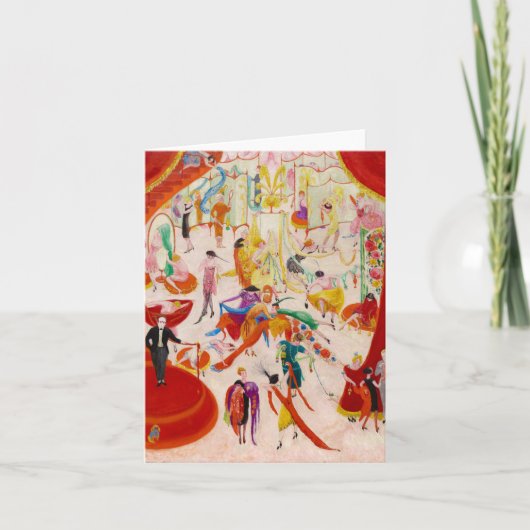 Spring Sale van Florine Stettheimer in Bendel's Bedankkaart (Voorkant)