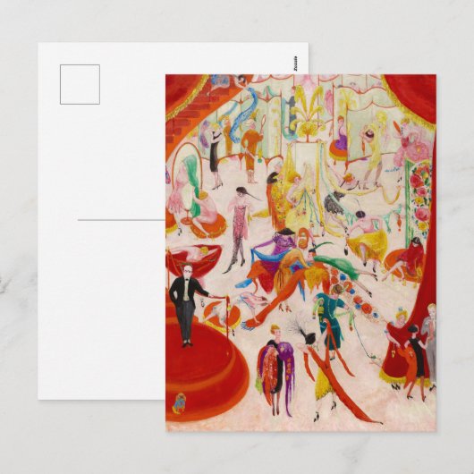 Spring Sale van Florine Stettheimer in Bendel's Feestdagenkaart (Voorkant / Achterkant)