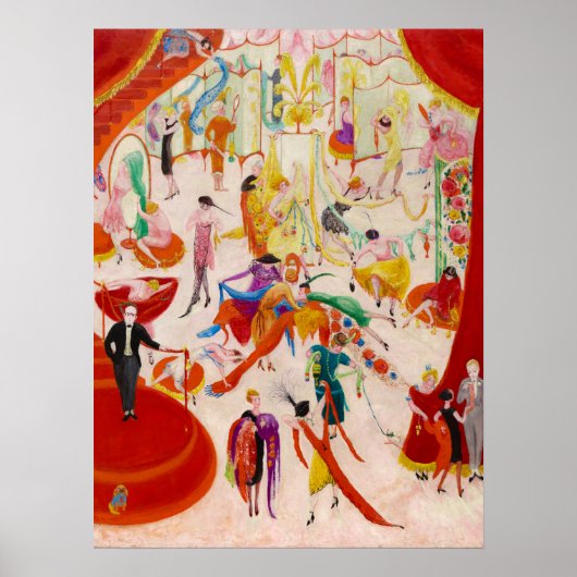 Spring Sale van Florine Stettheimer in Bendel's Poster (Voorkant)