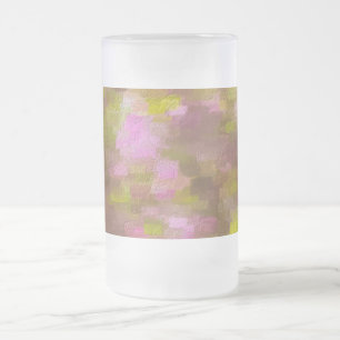 Spring Sason Pinks Abstract Matglas Bierpul