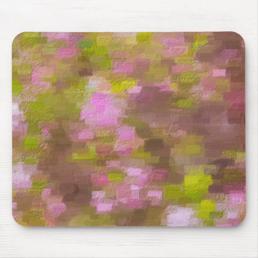Spring Sason Pinks Abstract Muismat (Voorkant)