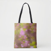 Spring Sason Pinks Abstract Tote Bag (Voorkant)