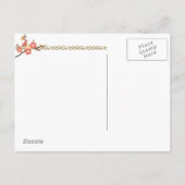 Spring Save the Date Briefkaart (Achterkant)