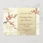 Spring Save the Date Briefkaart (Voorkant)