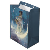 Spring Scattering Stars vintage illustration Medium Cadeauzakje (Achterkant Gekanteld)