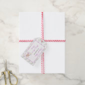 Spring Schattige Bird Baby shower Cadeaulabel (Met Touw)