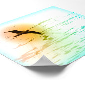 Spring Seagull Poster Print (Hoek)