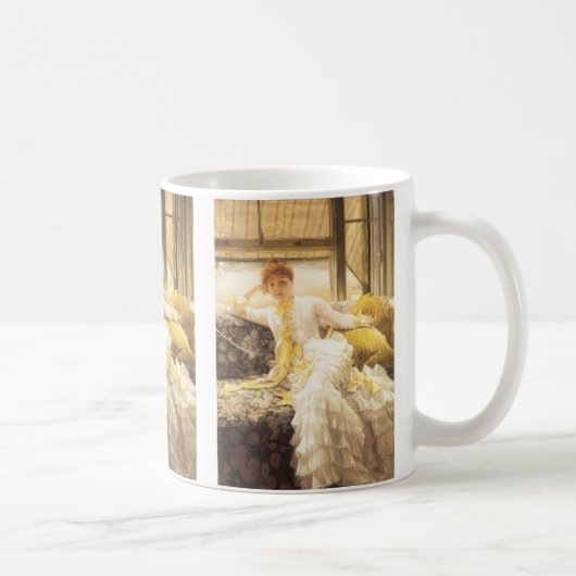 Spring (Seaside) van James Tissot,  portret Koffiemok (Rechts)