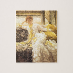 Spring (Seaside) van James Tissot, portret Legpuzzel