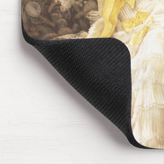 Spring (Seaside) van James Tissot,  portret Muismat (Hoek)