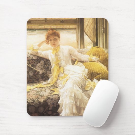 Spring (Seaside) van James Tissot,  portret Muismat (Met muis)