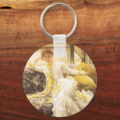 Spring (Seaside) van James Tissot,  portret Sleutelhanger (Voorkant)