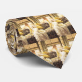 Spring (Seaside) van James Tissot, portret Stropdas (Opgerold)