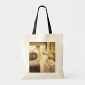Spring (Seaside) van James Tissot,  portret Tote Bag (Voorkant)
