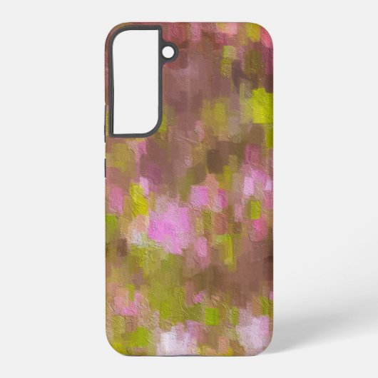 Spring Season Pinks Abstract Samsung Galaxy Hoesje (Achterkant)