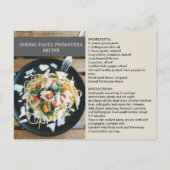 Spring Seizoensgebonden Recept makelaar of onroere Briefkaart (Voorkant)