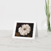 'Spring Sepia Rose' Blanco Notitiekaart (Voorkant)
