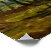 Spring Serenity: Zon verlichte takken Zachte bries Poster (Hoek)