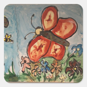 Spring serie stickers school kinderdagverblijf ver