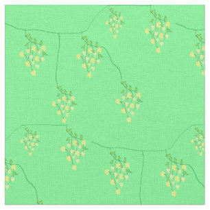 Spring Series (Groen) door Kriyas Collectie Stof