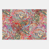 Spring Set Floral, Paisley, Mah Jongg Egrets Inpakpapier Vel (Voorkant 2)