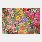 Spring Set Floral, Paisley, Mah Jongg Egrets Inpakpapier Vel (Voorkant)