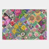 Spring Set, Melange Paisley en Fleuresse Inpakpapier Vel (Voorkant)