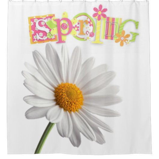 Spring Shower-gordijn Douchegordijn (Voorkant)