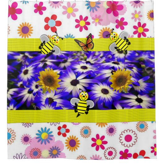 Spring Shower-gordijn Douchegordijn (Voorkant)