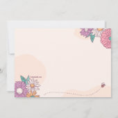 Spring Shower Kaart (Achterkant)