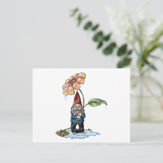 Spring Showers Feestdagenkaart (Staand voorkant)