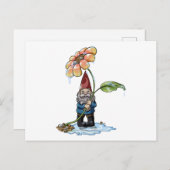 Spring Showers Feestdagenkaart (Voorkant / Achterkant)